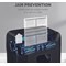 Fellowes Automax 80M P-5 Mini-Cut Shredder, 17 Litres