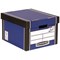 Bankers Box Premium Presto Classic Box, Blue, Pack of 5