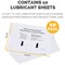Fellowes Powershred Performance+ Lubricant Sheets (Pack of 10) 4025601
