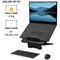 Fellowes Breyta Laptop Riser, Adjustable Height and Tilt, Black