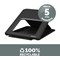 Fellowes Breyta Laptop Riser, Adjustable Height and Tilt, Black