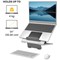 Fellowes Breyta Laptop Riser, Adjustable Height and Tilt, White Fellowes Breyta Laptop Riser, Adjustable Height and Tilt, White