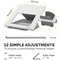 Fellowes Breyta Laptop Riser, Adjustable Height and Tilt, White