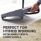 Fellowes Breyta Footrest, Black