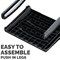 Fellowes Breyta Footrest, Black