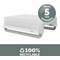 Fellowes Breyta Monitor Stand, Adjustable Height, White