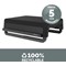 Fellowes Breyta Monitor Stand, Adjustable Height, Black