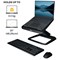 Fellowes Hana Laptop Riser, Adjustable Height and Tilt, Black