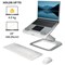 Fellowes Hana Laptop Riser, Adjustable Height and Tilt, White