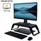 Fellowes Hana Monitor Support, Adjustable Height, Black