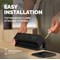 Fellowes Power Desk 2 Type G UK/IE 2 Sockets 1 USB-A + 1 USB-C Port Black