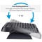 Fellowes Standard Footrest, Adjustable, Black