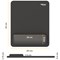 Fellowes Breyta Standard Mouse Pad Wrist Rest Black