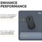 Fellowes Breyta Standard Mouse Pad Wrist Rest Marine