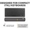 Fellowes Breyta Compact Keyboard Wrist Rest Black