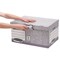 Bankers Box System Flip Top Storage Boxes, Grey, Pack of 10
