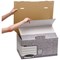 Bankers Box System Flip Top Storage Boxes, Grey, Pack of 10