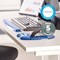 Fellowes Crystal Gel Keyboard Wrist Rest, Blue