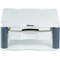 Fellowes Premium Monitor Stand Plus with Drawer and Copyholder, Adjustable Height, White