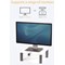 Fellowes Premium Monitor Stand, Adjustable Height, White Fellowes Premium Monitor Stand, Adjustable Height, White