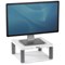 Fellowes Premium Monitor Stand, Adjustable Height, White