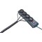 Fellowes CableZip Ducting with Cable Management Tool, 20mm Diameter, 2m Length, Black