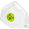 Beeswift P2 Vented Mesh Cup Mask, White, Pack of 10