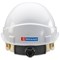 Beeswift Wheel Ratchet Vented Safety Helmet, White Beeswift Wheel Ratchet Vented Safety Helmet, White
