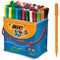 Bic Kids Visa Felt Tip Pens Fine Tip Assorted (Pack of 84)