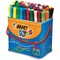 Bic Kids Visa Felt Tip Pens Fine Tip Assorted (Pack of 84)