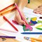 Bic Kids Visa Felt Tip Pens Fine Tip Assorted (Pack of 144)
