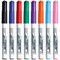 Bic Velleda 1741 Whiteboard Marker, Bullet Tip, Assorted, Wallet of 8