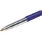 Bic M10 Clic Ball Pen Retractable, Blue, Pack of 50