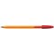 Bic Orange Ball Pen, Red, Pack of 20