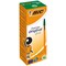 Bic Orange Fine Ballpoint Pen, Green, Pack of 20