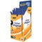 Bic Cristal Fine Ballpoint Pen, Blue, Pack of 50
