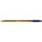 Bic Cristal Fine Ballpoint Pen, Blue, Pack of 50