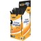 Bic Cristal Fine Ballpoint Pen, Black, Pack of 50