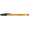 Bic Cristal Fine Ballpoint Pen, Black, Pack of 50