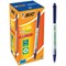 Bic Ecolutions Clic Stick, Blue, Pack of 50