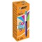 Bic 4 Colours Grip Fashion Retractable Ballpoint Pen, Pack of 12