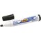 Bic Velleda 1701 Drywipe Marker, Bullet Tip, Black, Pack of 48