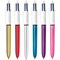 Bic 4 Colours Ballpoint Pens, Assorted, Pack of 12