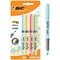 Bic Highlighter Grip Assorted Pastel (4 Pack)