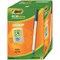 Bic Ecolutions Stic Recycled Ballpoint Pen, Slim, Blue, Pack of 60