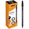 Bic Cristal Ballpoint Pens, Ultra Fine, 0.7mm, Black, Pack of 20