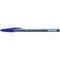 Bic Cristal Ballpoint Pens, Ultra Fine, 0.7mm, Blue, Pack of 20