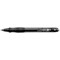 Bic Velocity Retractable Gel Rollerball Pen, Comfort Grip, Black, Pack of 12
