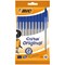 Bic Cristal Ballpoint Pen Medium Blue (Pack of 10)