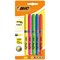 Bic Chisel Tip Highlighter Grip Assorted (Pack of 5)